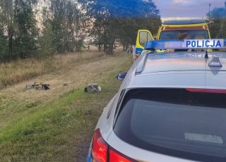 19-latka potrąciła 10-letniego rowerzystę. Chłopiec trafił do szpitala śmigłowcem LPR