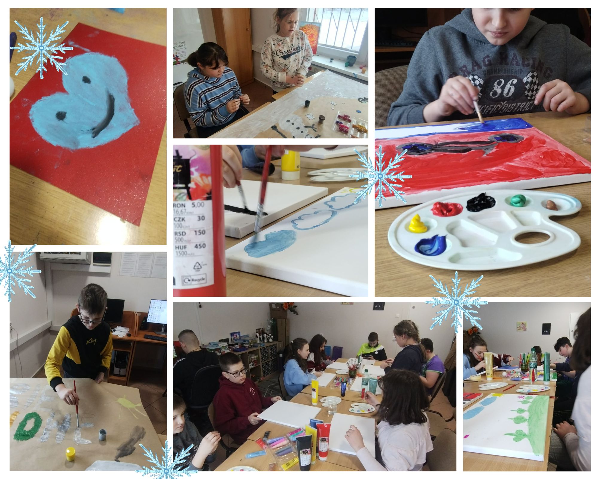 II tydzień ferii zimowych w bibliotece w Turzy Wielkiej