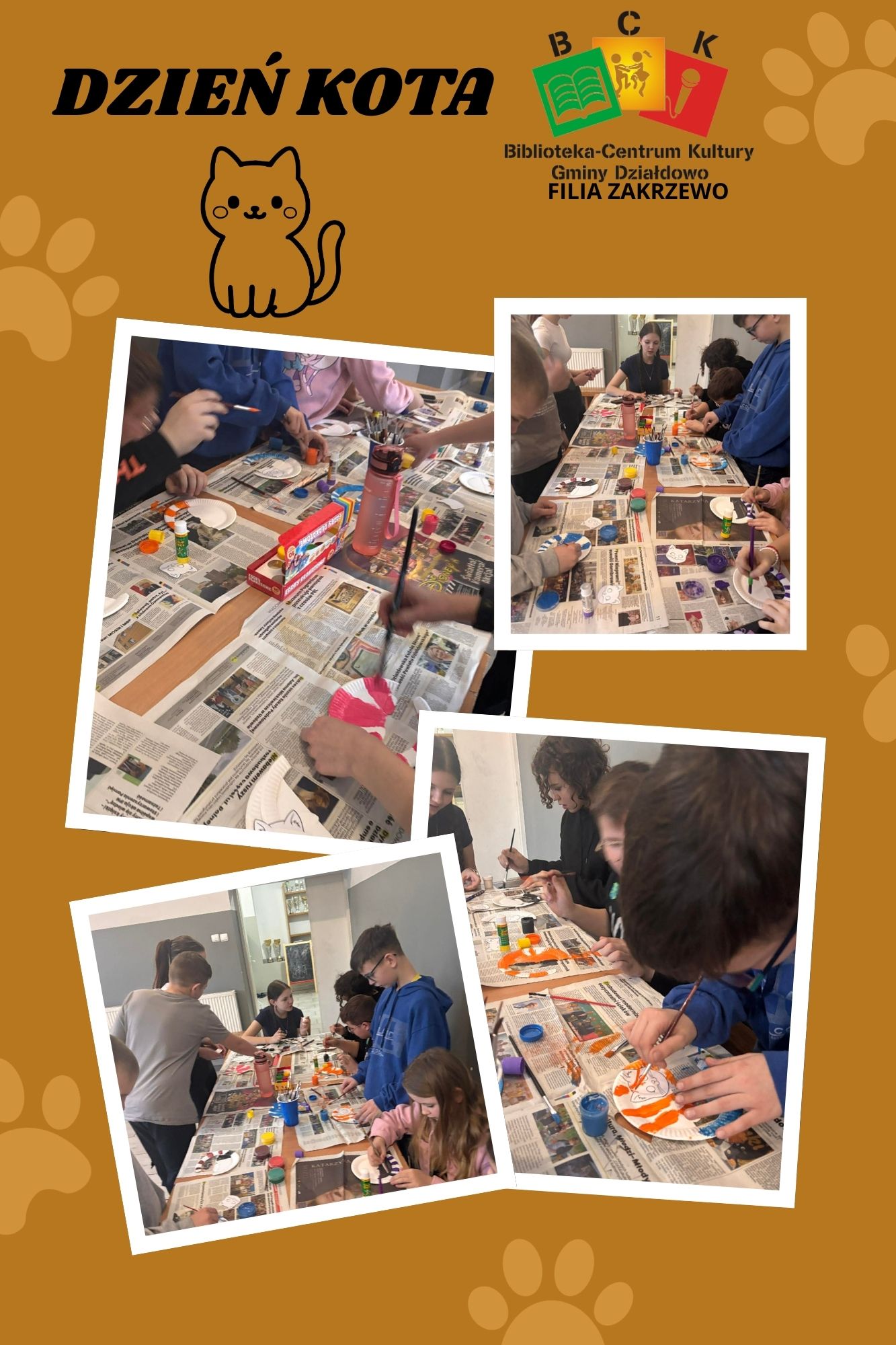 Dzień Kota – Świetlica w Zakrzewie