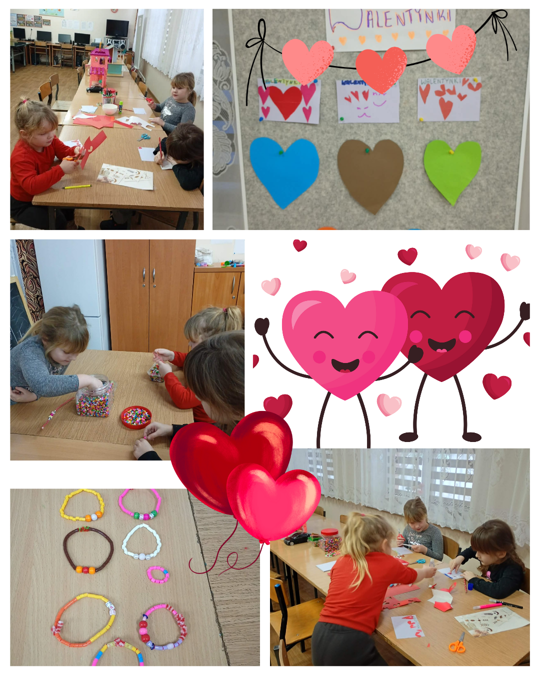 Walentynki w świetlicy w Jankowicach