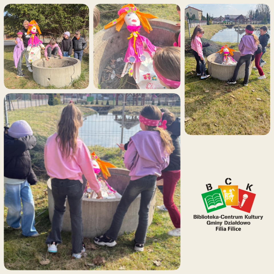 Przywitanie wiosny w świetlicy BCK w Filicach