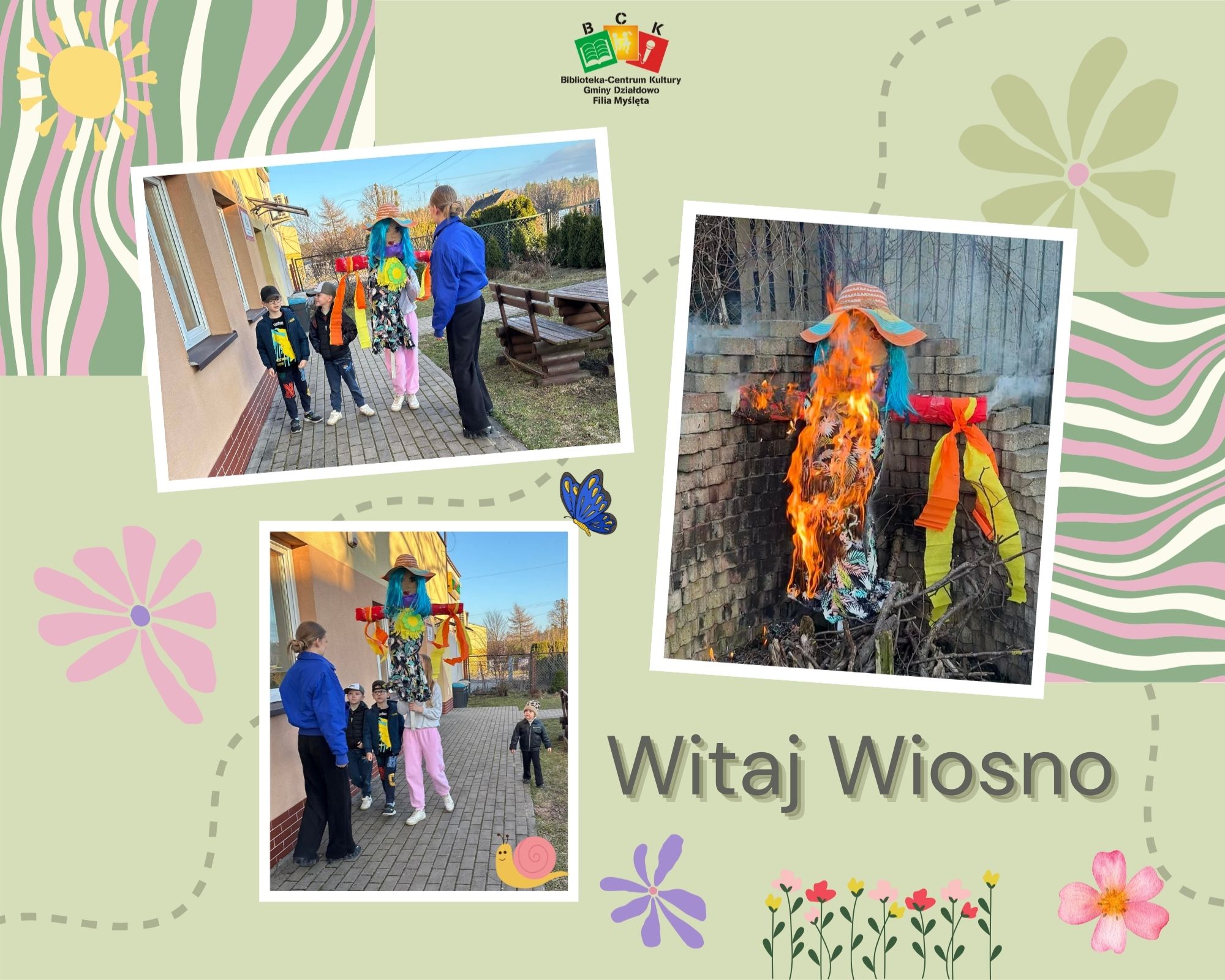 Powitanie Wiosny w Świetlicy w Myślętach