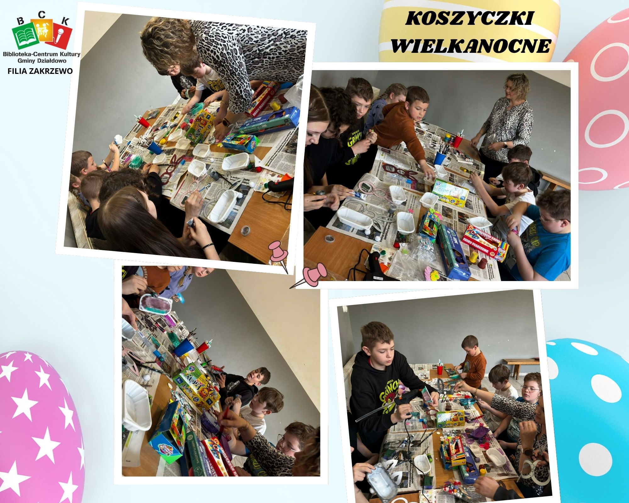 Wielkanocne koszyczki – Świetlica w Zakrzewie