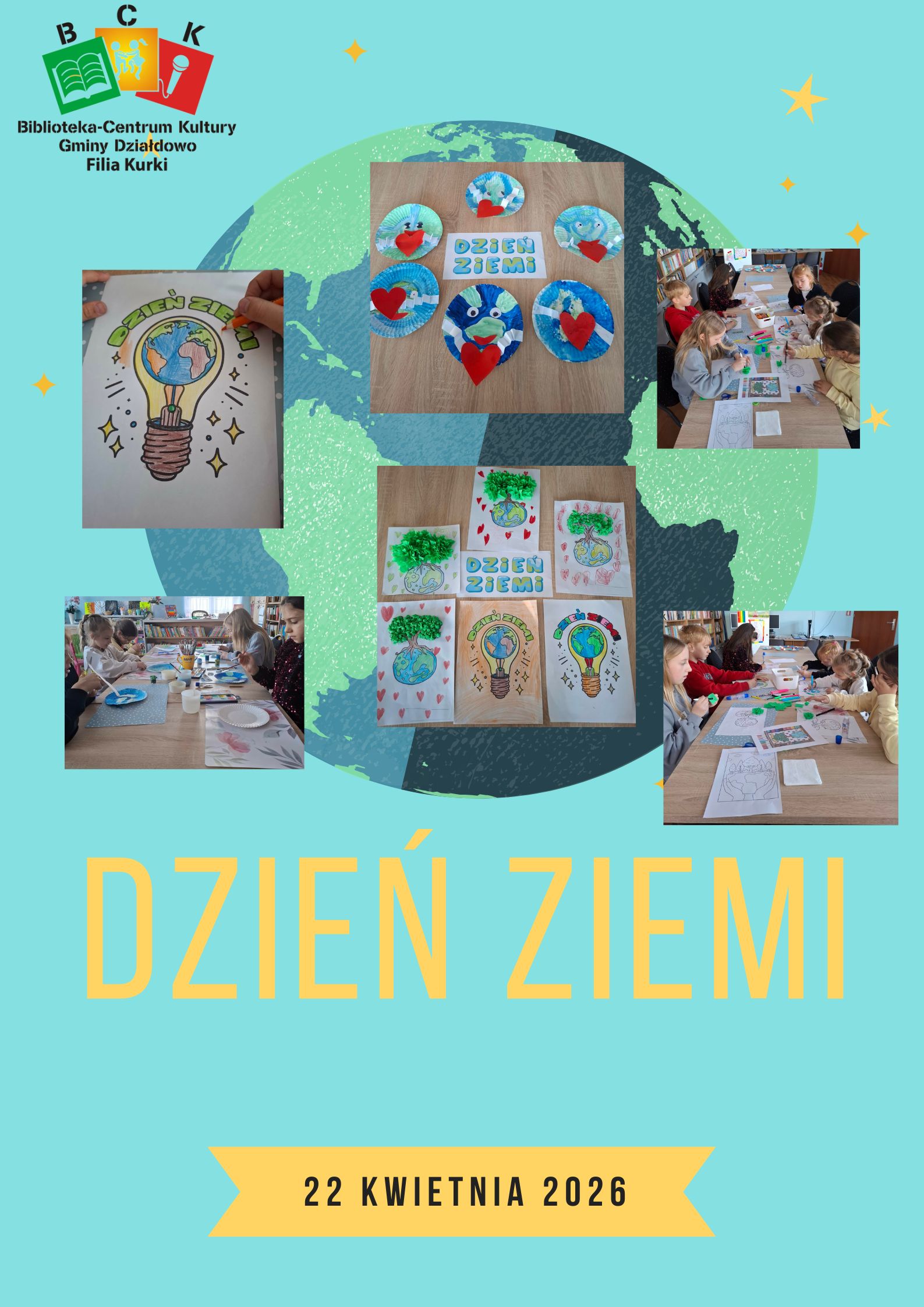 Dzień Ziemi w bibliotece w Gnojnie