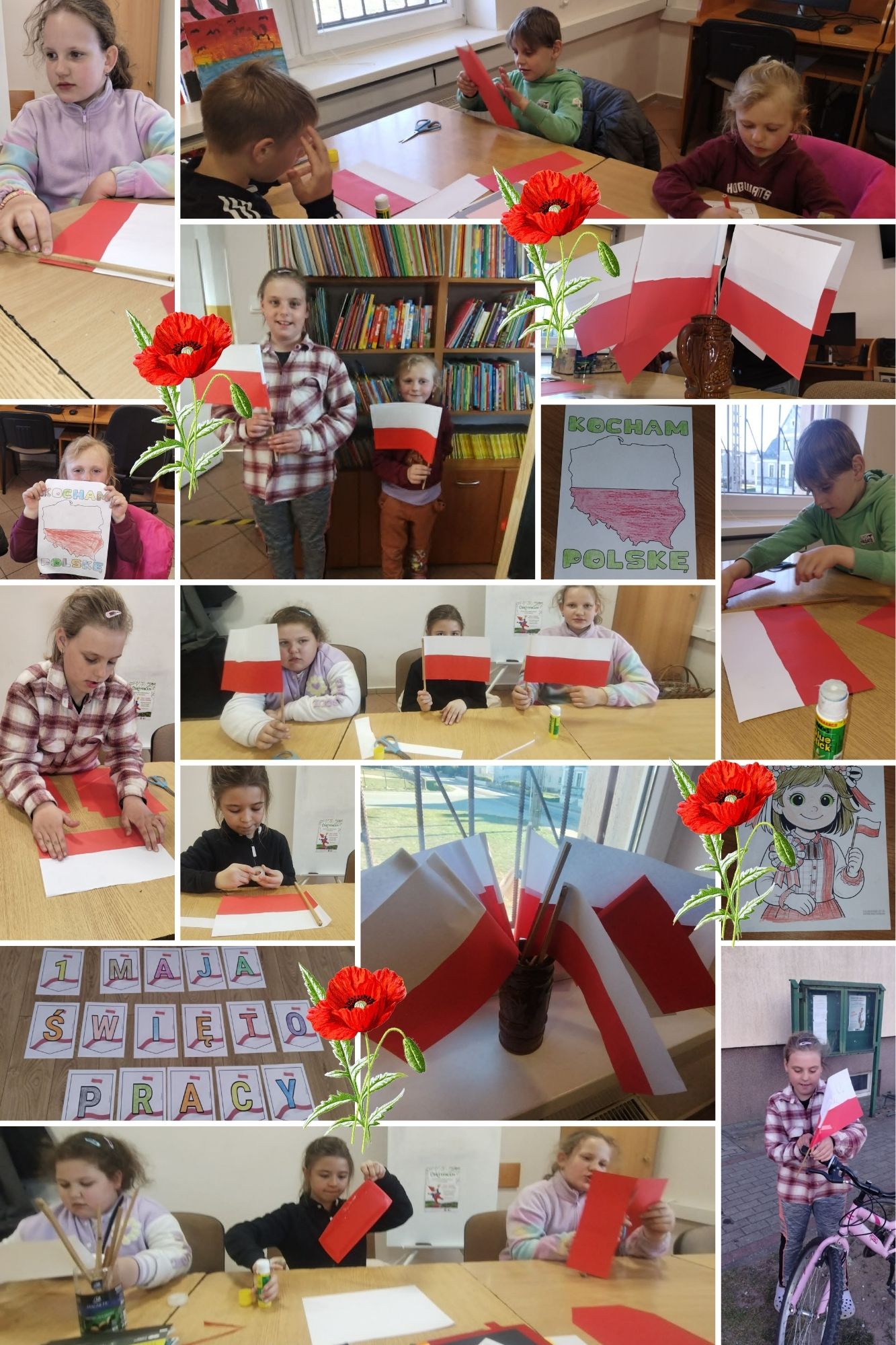 „Nasze Majowe Święta” w bibliotece w Turzy Wielkiej