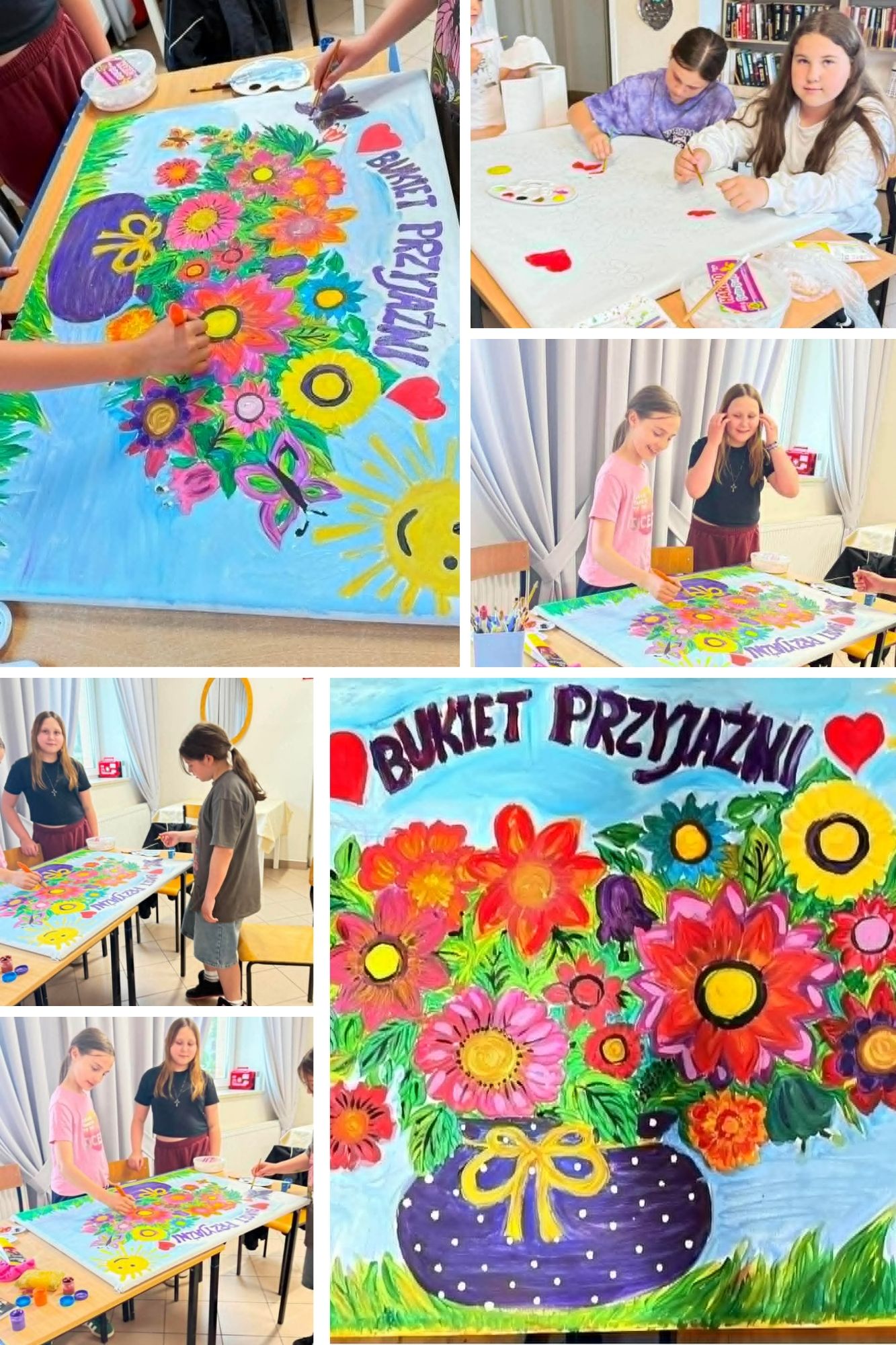 Warsztaty w bibliotece w Uzdowie