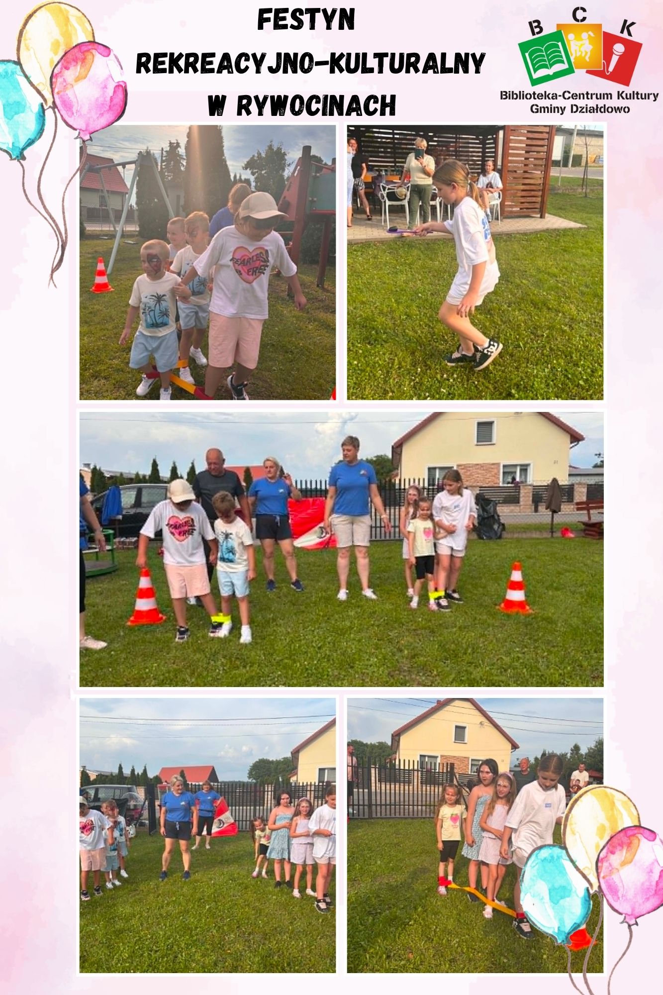 Festyn rekreacyjno – kulturalny w Rywocinach