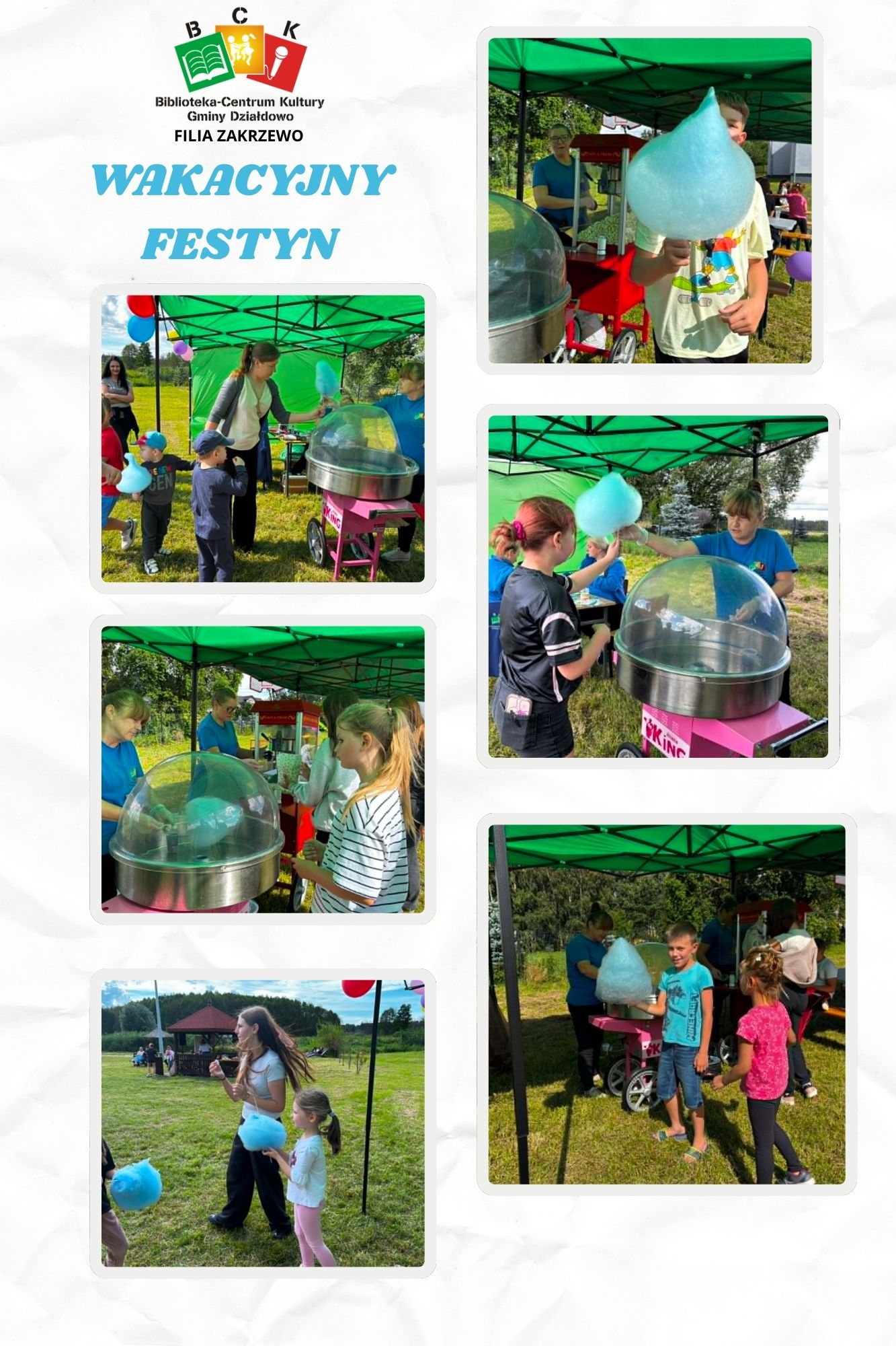 Wakacyjny festyn rekreacyjno-kulturalny w Zakrzewie